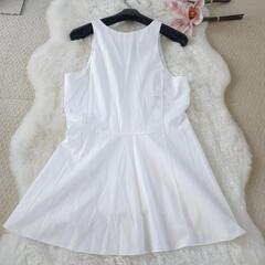 美品 JIL SANDER ペプラムブラウス ホワイト 34サイズの画像