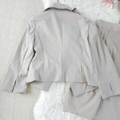FOXEY NEW YORK テーラードジャケット スカート セット ベージュ の画像