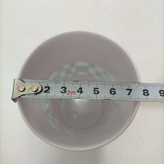 【新品未使用】香蘭社　変わり市松　ペアフリーカップ 黒と赤 250728-3Yの画像