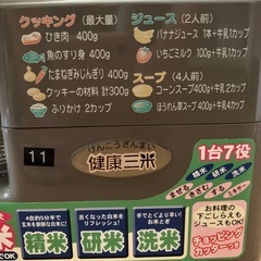 TOSHIBA精米機の画像