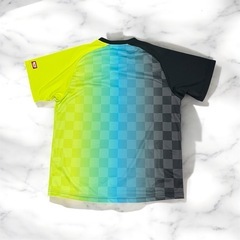 VICTAS 2XL バーティカルグラデーションゲームシャツ 卓球ユニフォームの画像