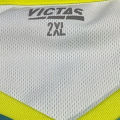 VICTAS 2XL バーティカルグラデーションゲームシャツ 卓球ユニフォームの画像