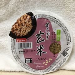 海外・日本製品のサルベージ品　金のいぶき　玄米ごはん　160ｇ　１パックの価格ですの画像