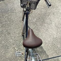  新品カゴ・鍵 付　27インチ自転車の画像