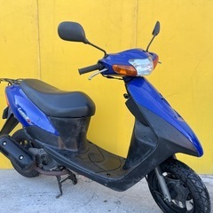 セル始動‼️高性能ブレーキ⭐️レッツ2  sグレード スズキ⭐️前後タイヤバリ山‼️原付　スクーター　50ccの画像
