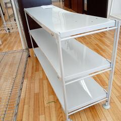 【リユースのサカイ八街店】★ジモティ割あり★ 収納ラック　グレー　クリーニング済　YJ7045の画像