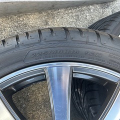 18インチタイヤホイールセット4本の画像