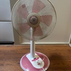 リモコン付き扇風機の画像