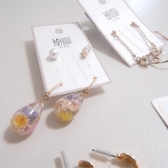 ゴールドピアス7点まとめ売り　アダストリア　BEAMS OPAQUE.CLIPの画像