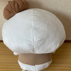 SHIROMARU ぬいぐるみ ホワイト・ベージュ　約25センチくらいの画像