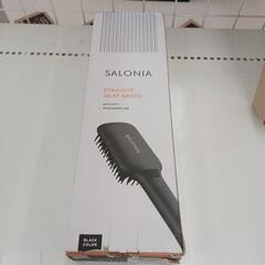 【ドリーム尾浜店】ストレートブラシ　SALONIA　SL-012BK　BK　※動作確認◯　高さ(H)--×幅 (W)--×奥行(D)--(cm)の画像