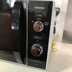 名)455.TOSHIBA 電子レンジ　ER-SM17(W)の画像