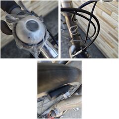 中古自転車 3×8段変速 465MM GIANT クロスバイク軽整備済み 防犯登録対応 町田市 相模原市 MM786の画像