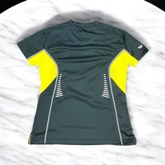 andro XL 卓球ユニフォーム ブラック×イエロー　レディースの画像