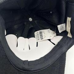 【キャップ】帽子　格子コーデュロイキャップ　シューラルー　黒の画像