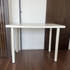 【無料・直接渡し限定】IKEA リンモン テーブル　ホワイト の画像