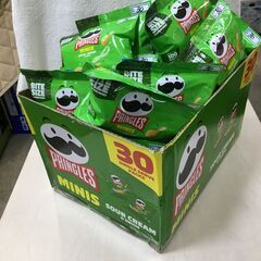 海外・日本製品のサルベージ品　プリングルス　ミニ　サワークリーム＆オニオン味　１袋の価格ですの画像