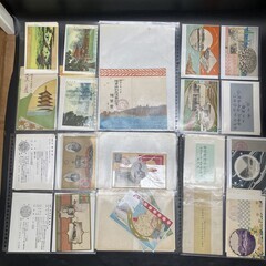 希少 大量 当時物 大日本帝国郵便 切手消印　エンタイヤ レトロ　手紙　A4ファイル30枚前後　特別大演習記念繪葉書　大正　朝鮮　陸軍の画像