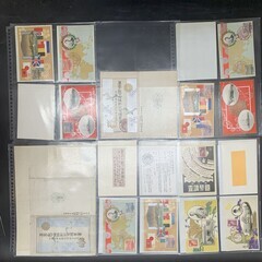 希少 大量 当時物 大日本帝国郵便 切手消印　エンタイヤ レトロ　手紙　A4ファイル30枚前後　特別大演習記念繪葉書　大正　朝鮮　陸軍の画像