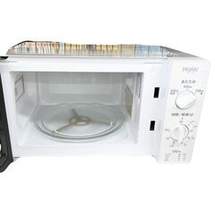 【ドリーム池田店】★ジモティー割対象品★ハイアール　電子レンジ　ホワイト　JM-17F-60　2016年製　IKX-243の画像