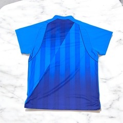 VICTAS 2XL 男子日本代表モデル V-NGS052 卓球ユニフォーム 青の画像