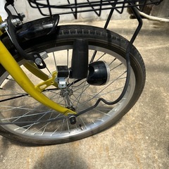 折りたたみ自転車の画像