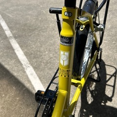 折りたたみ自転車の画像