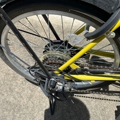 折りたたみ自転車の画像