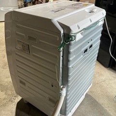 日立　ドラム式洗濯乾燥機　２０２２年製　洗濯１１．０ｋｇ／乾燥６．０ｋｇ　左開き　ホワイト　ビッグドラム　ＡＩお洗濯　風アイロン　ナイアガラ洗浄　除菌清潔コース　ＨＩＴＡＣＨＩ　ＢＤ－ＳＶ１１０ＧＬの画像