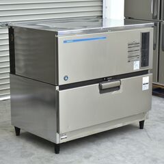 ≪yt1980ジ≫ ホシザキ 業務用製氷機 IM-230DWM-1 キューブアイスメーカー 製氷230kg スタックオンタイプ ST-200A 現状品 三相200V 中古厨房機器/宮城県仙台市 70618-05の画像