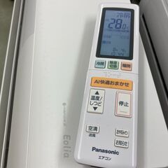 【リサイクルショップ　ピカソ　小松原】🌬️【2021年製】Panasonic 14畳用 200V Xシリーズ Eolia エオリア クリスタルホワイト CS-X401D2-W 🌬️★4178★の画像