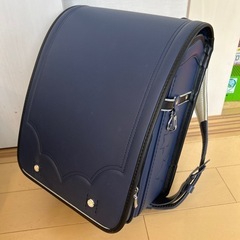 美品⭐︎軽量　ランドセル 男の子 ブルー 小学生の画像