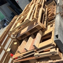 木パレット無料で差し上げます！【引き取りできる方限定】の画像