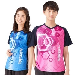 nittaku 卓球ウェア　サンサンTシャツ　XO ブラックの画像