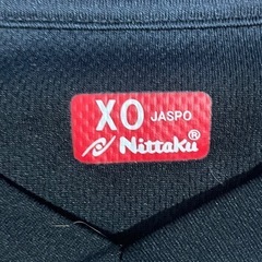 nittaku 卓球ウェア　サンサンTシャツ　XO ブラックの画像