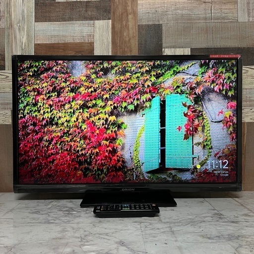 即日受渡❣️アイリスオーヤマ32型液晶テレビWチューナー外付HDD録画可