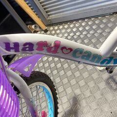 店頭引き渡し 中古 Hard Candy 子供用自転車 20インチ 女の子 6段変速の画像