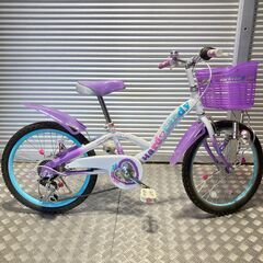 店頭引き渡し 中古 Hard Candy 子供用自転車 20インチ 女の子 6段変速の画像