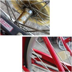 中古自転車 6段変速 27インチ ブロックダイナモ 軽整備済み 防犯登録対応 町田市 相模原市 MM791の画像