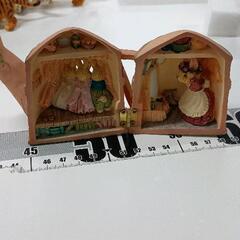 0728-087 ティーポット型　うさぎ　置物の画像