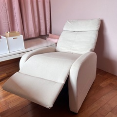 美品！！リクライニングチェア カバー付きの画像