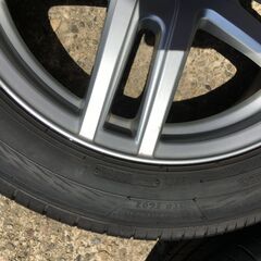 175/60R16 夏タイヤアルミ4本セット　グッドイヤーECO　EG02　日本製タイヤ　8分山位　４穴　PCD100の画像