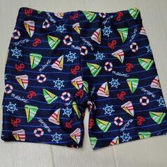 男の子用　水着110センチ　スイムキャップ50〜55センチの画像
