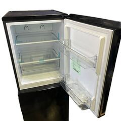ハイアール ノンフロン冷凍冷蔵庫 150L JR-F15KS 2024年製 ブラック 未使用再生品の画像