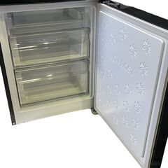 ハイアール ノンフロン冷凍冷蔵庫 150L JR-F15KS 2024年製 ブラック 未使用再生品の画像