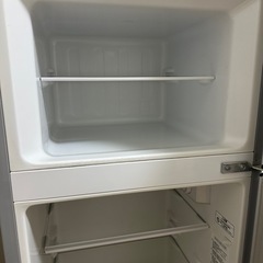 お譲り方決まり 消毒済み2ドア120L冷蔵庫の画像