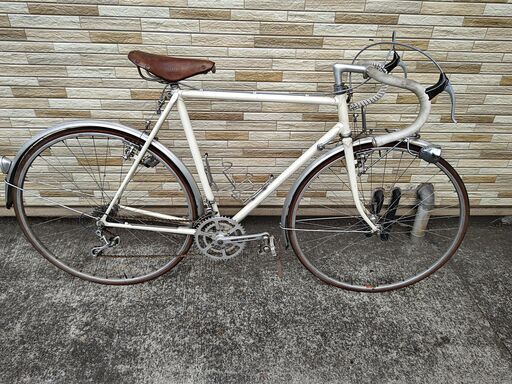 【最終値下げ】ビンテージロードバイク1980年代 中古 ビンテージ自転車 2×5段変速 560MM 80年代初期 BSロード