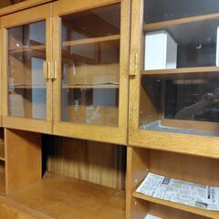 中古食器棚　引き取っていただける方歓迎ですの画像