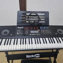 RockJam RJ-761 電子オルガン ヘッドフォン・スタンド・椅子付きの画像