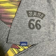 【M】VANS Indian Tシャツ スカル インディアン 羽 古着TEE ヴァンズ バンズの画像
